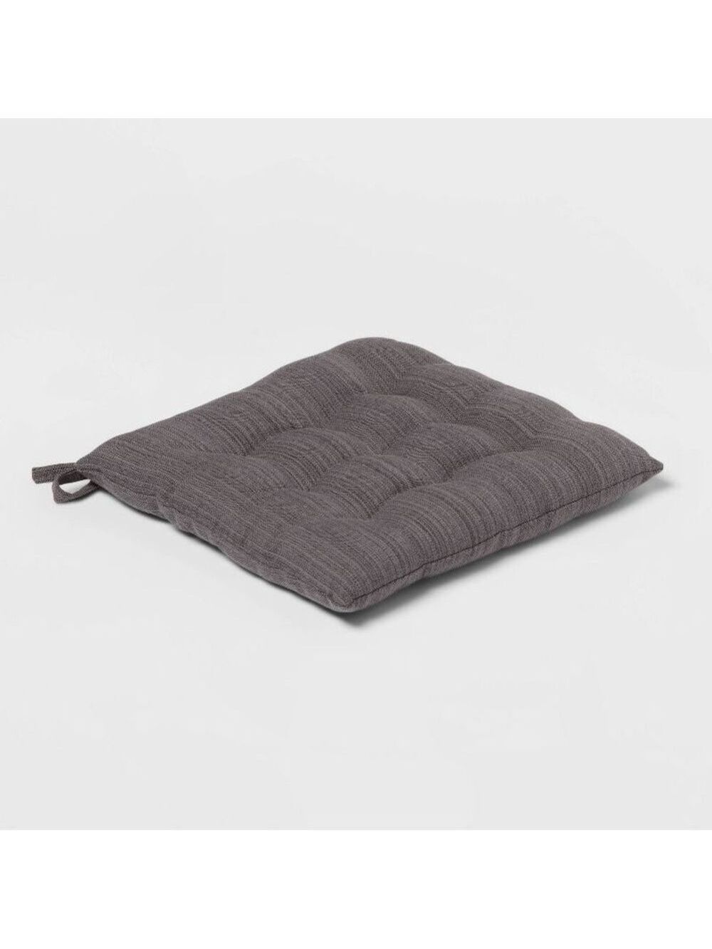 Threshold Solid Gray Chair Pad